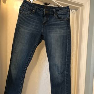 Straight leg jeans